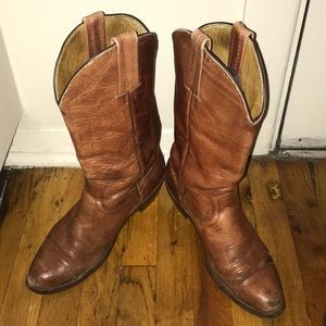Men’s vintage Frye brown cowboy boots
